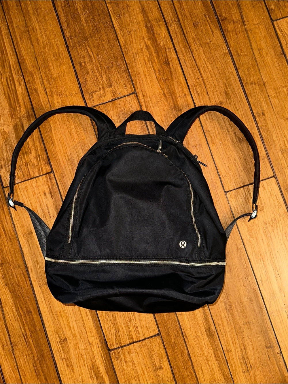 lululemon athletica Black Compact Zip Backpack